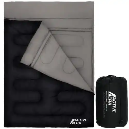 Die beste Doppelschlafsack Active Era ™ XL Schlafsack für 2 Personen 2026 Test Bestseller Doppelschlafsack Active Era ™ XL Schlafsack für 2 Personen