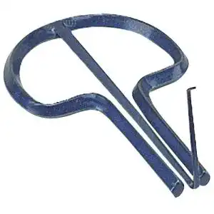 Maultrommel Gewa Original Schwarz , 5,6 cm, Nr. 6 Farbe: farbig