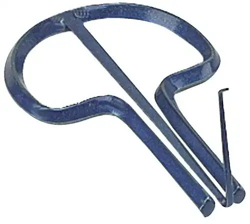 Maultrommel Gewa Original Schwarz , 5,6 cm, Nr. 6 Farbe: farbig
