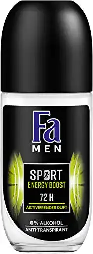 Deo-Roller Herren Fa MEN Deo Roll-on Sport Energy Boost, 6er