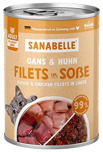 Sanabelle-Katzenfutter bosch Tiernahrung Schlemmertopf