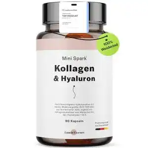 Hyaluron-Kollagen-Kapseln Billion Trees, hochdosiert, 90 Kapseln