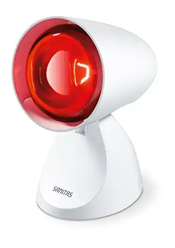 Rotlichtlampe Sanitas SIL 06 Infrarotlampe, Weiß, 100 W