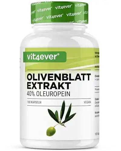 Olivenblattextrakt Vit4ever Olivenblatt Extrakt, 180 Kapseln