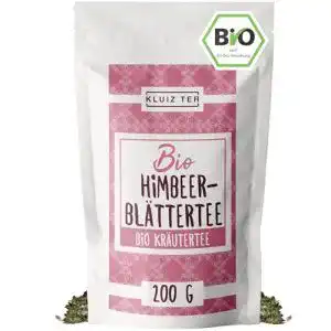 Himbeerblättertee KLUIZ Bio 125 Gramm, Schwangerschaft