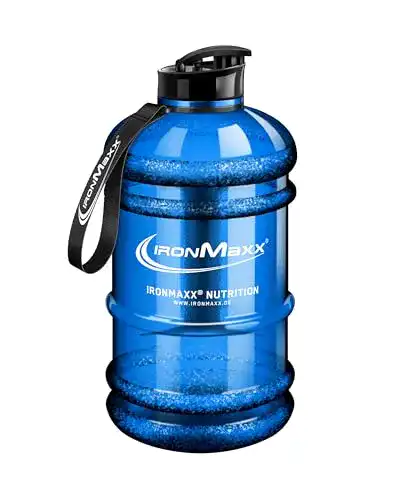 Trinkflasche 2 Liter IronMaxx Water Gallon – 2,2l auslaufsicher
