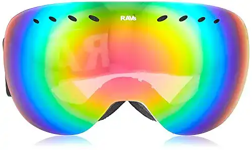 Skibrille für Brillenträger Ravs by Alpland Skibrille Rahmenlos