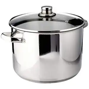 Suppentopf KRÜGER Karl Krüger A26 Topf, Edelstahl, silber, 24 cm