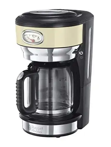 Retro-Kaffeemaschine Russell Hobbs Kaffemaschine Retro creme
