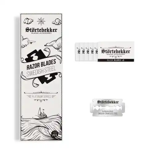Rasierhobel-Klingen Störtebekker Shaving Accessories NEU