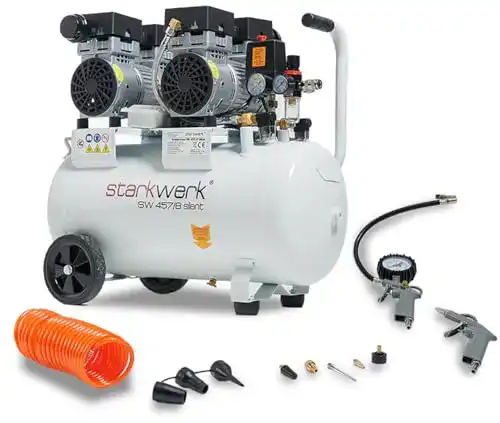 Starkwerk-Kompressor STARKWERK SW 457/8 Flüster-Kompressor