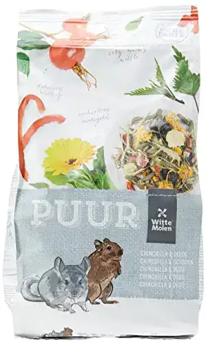 Degufutter Witte Molen PUUR Chinchilla, 500g