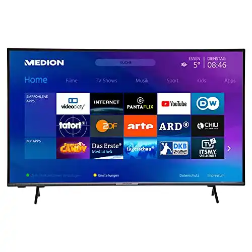 Medion-Fernseher MEDION X14306 108 cm (43 Zoll) Smart-TV