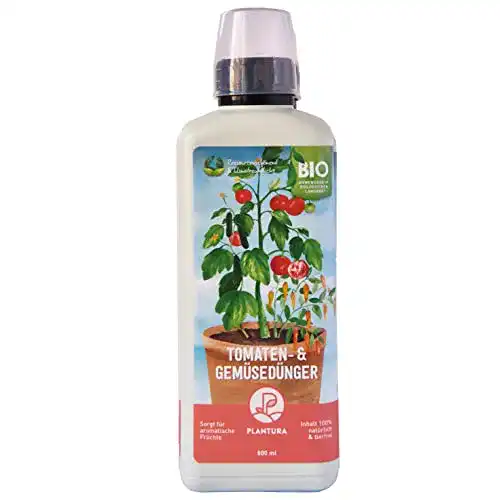 Tomatendünger Plantura Bio Tomaten- & Gemüsedünger, 800 ml