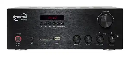 Stereo-Verstärker Dynavox Stereo Kompakt-Verstärker VT-80