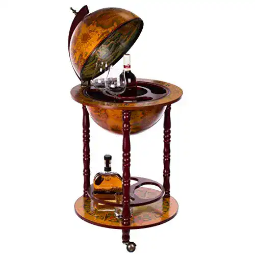 Globus-Bar Birendy Edler Barwagen 36001, antike Weltkugel