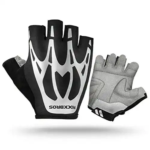 Die beste Fahrradhandschuhe Erwachsene ROCKBROS Fingerlose 2026 Test Bestseller Fahrradhandschuhe Erwachsene ROCKBROS Fingerlose