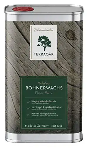 Bohnerwachs TERRAOAK farblos & flüssig, 1 Liter, Holzwachs