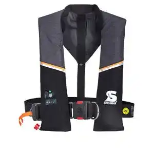 Rettungsweste Automatik Secumar Ultra 170, 150N Klasse, Harness