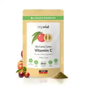 Camu-Camu-Pulver myvial ® 100g vegan Bio Qualität