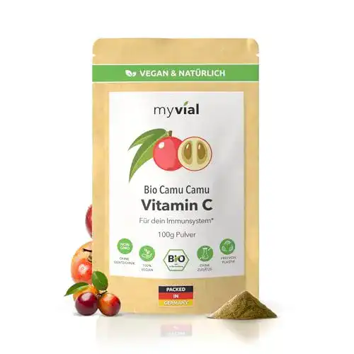Camu-Camu-Pulver myvial ® 100g vegan Bio Qualität