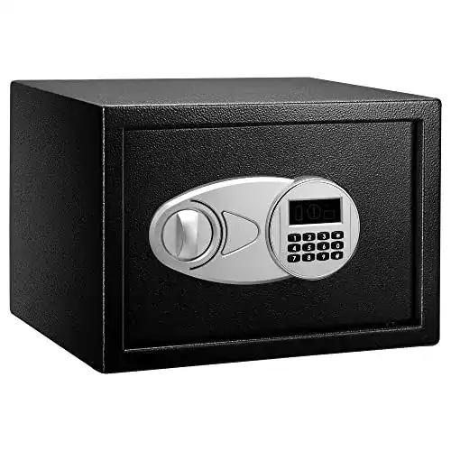 Tresor Amazon Basics , 14 l, Schwarz