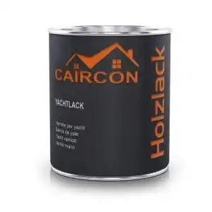 Bootslack weiß CAIRCON Yachtlack, für Holz, Reinweiß, 1L