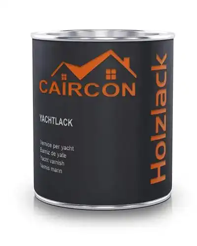 Bootslack weiß CAIRCON Yachtlack, für Holz, Reinweiß, 1L