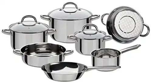 GSW-Töpfe GSW 990097 Montreal Topf-Set 10-teilig, Edelstahl