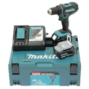 Makita-Akkuschrauber Makita DDF482RFJ Akku-Bohrschrauber 18 V