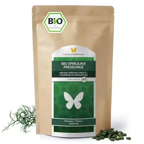 Bio-Spirulina Flügelschwinger 500g BIO Spirulina Presslinge