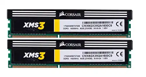 Arbeitsspeicher Corsair CMX8GX3M2A1600C9 XMS3 8GB (2x4GB)
