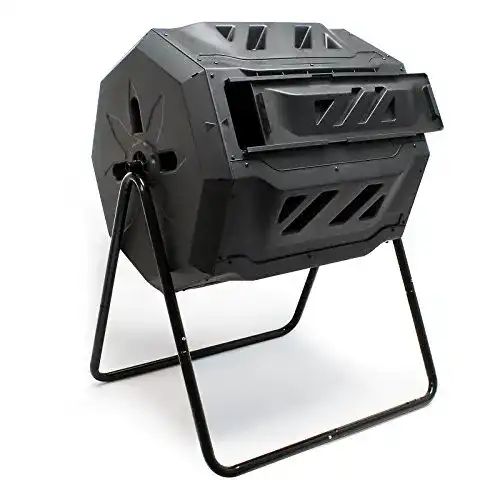 Trommelkomposter Wiltec 160 Liter Fassungsvermögen drehbar
