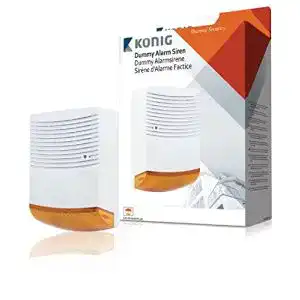 Alarmanlage-Attrappe König SAS-DUMMYFL20 Dummy Alarmsirene