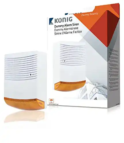 Alarmanlage-Attrappe König SAS-DUMMYFL20 Dummy Alarmsirene
