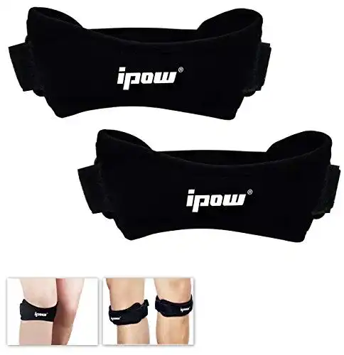 Patellabandage ipow Kniebandage Kompression Knieschoner