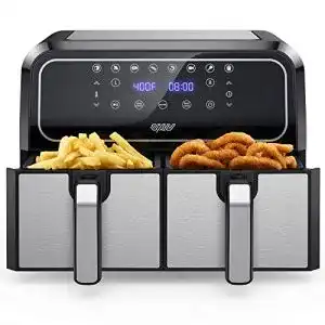 Heißluftfritteuse 2 Fächer Innsky Dual Zone Heißluftfritteuse
