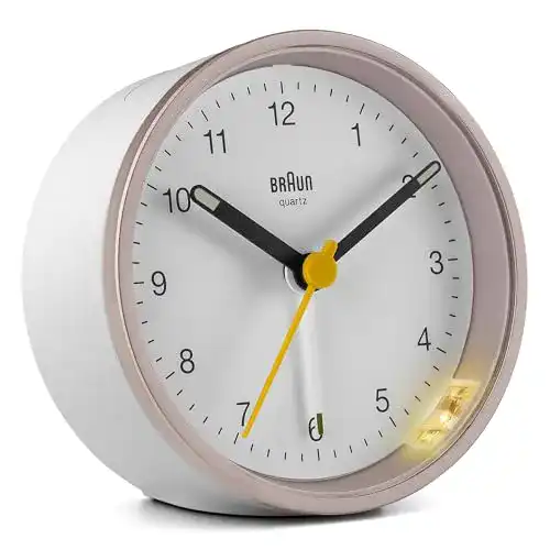 Braun-Wecker Braun Klassisch mit Schlummerfunktion und Licht