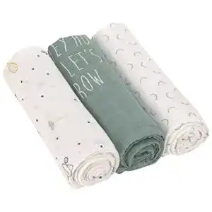 Spucktuch LÄSSIG Baby Puckdecke Spuckdecke, 3er Set