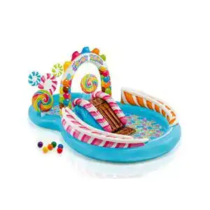 Planschbecken mit Rutsche Intex 77704795 Playcenter Candy Zone