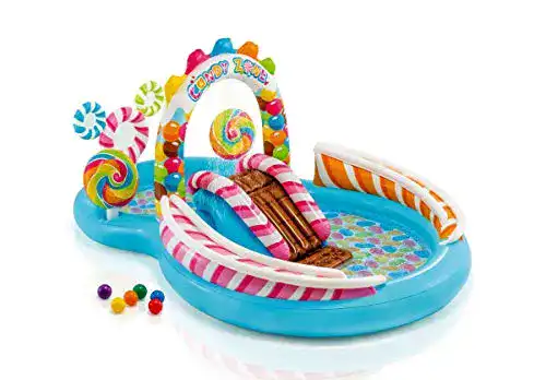 Planschbecken mit Rutsche Intex 77704795 Playcenter Candy Zone
