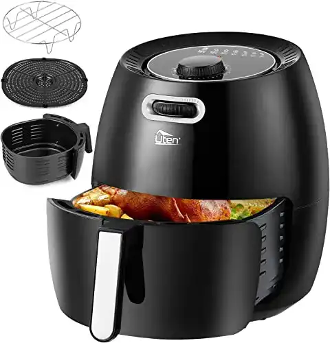 Heißluftfritteuse XXL Uten Heißluftfritteuse, 6.5L Airfryer XXL