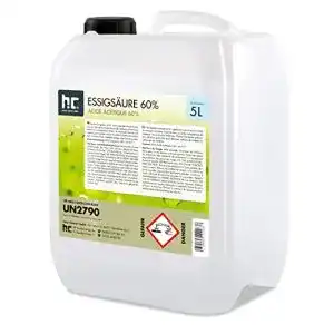 Essigsäure Höfer Chemie 1 x 5 L 60% im handlichen 5 L Kanister