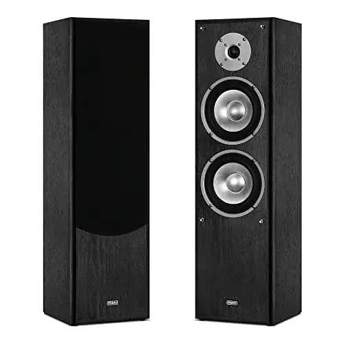 Mohr-Lautsprecher mohr 1 Paar Standlautsprecher SL10 schwarz