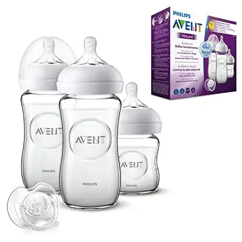 Avent-Glasflaschen Philips Avent Fütter-Set aus Glas