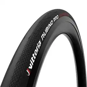 Rennrad-Reifen Vittoria Rubino Pro Faltreifen, Schwarz, 650 x 23c