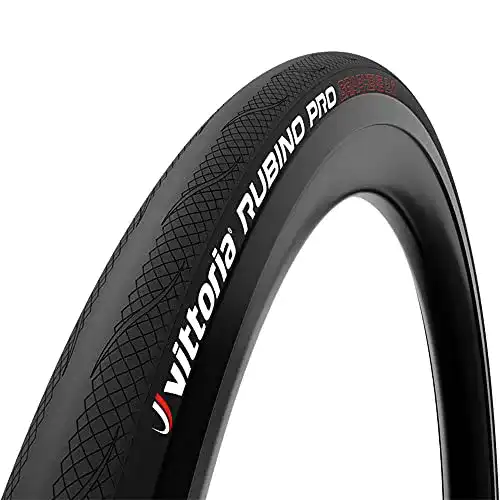 Rennrad-Reifen Vittoria Rubino Pro Faltreifen, Schwarz, 650 x 23c