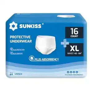 Inkontinenzhosen Männer SUNKISS TrustPlus, Größe XL, 16 Stück