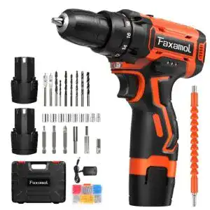 Akkuschrauber-Set Faxamol Akkuschrauber 12V, 30Nm Max