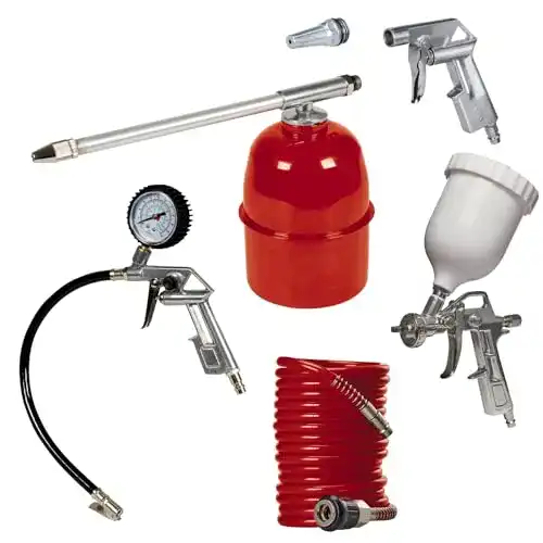 Druckluft-Set Einhell Original Druckluftset Profi 5-tlg